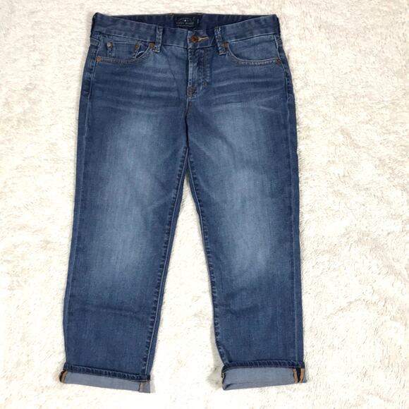 Lucky Brand Womens 6 / 28 Sweet Jean Crop Vintage Y2k Retro 90s - Picture 1 of 9